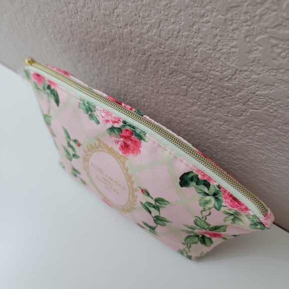 Estée Lauder x Ladurée Paris Floral Cosmetic Bag | Limited Edition | Like New - Picture 8 of 9
